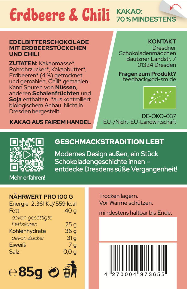 Edelbitter | Erdbeere & Chili